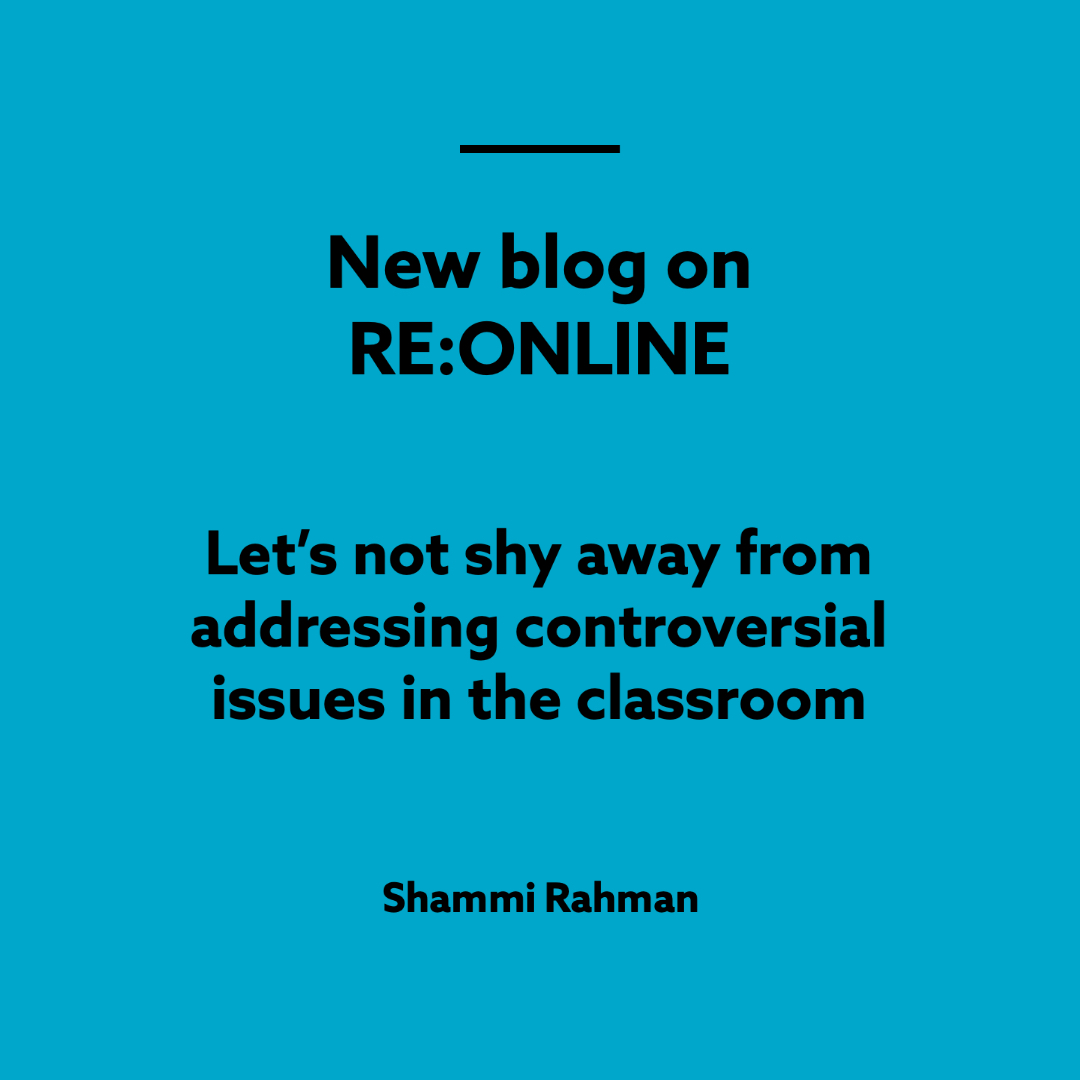 culhamstgabriel's tweet image. 'Let’s not shy away from addressing controversial issues in the classroom'

 @ShammiRae  addresses this important issue for RE/R&amp;amp;WV teachers to consider, in our latest blog.

Read it here:

reonline.org.uk/2022/01/18/let…