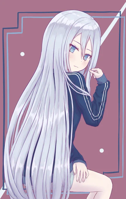 見返り美人な宵崎奏やっぱいいよね...#prsk_FA #プロセカ 