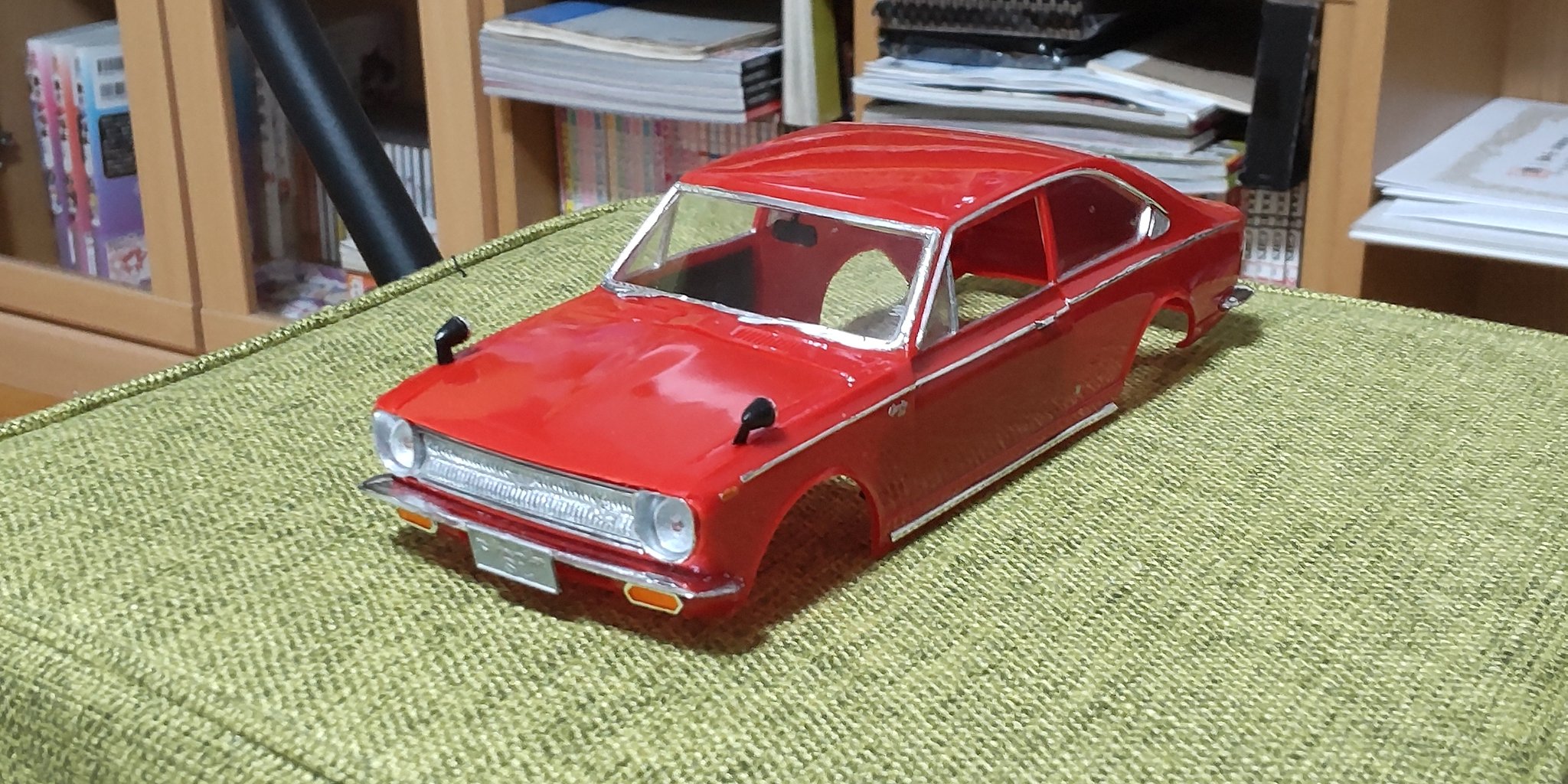 トヨタ スプリンター 1200SL リモコンプラモ 当時物