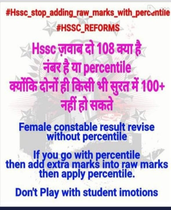 Raj6668kumar's tweet photo. #hssc_stop_adding_raw_marks_with_percentile https://t.co/kJ3bIZQ5vD