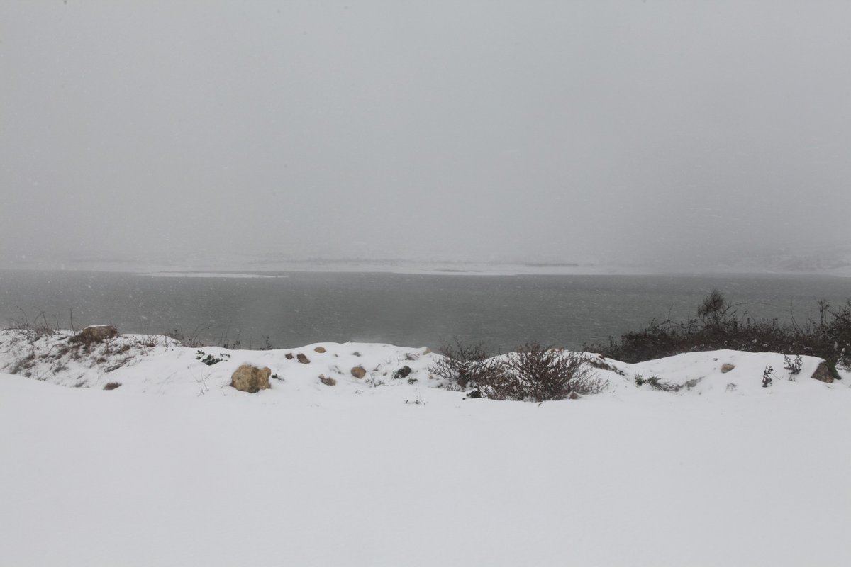 İstanbul'un su kaynaklarında kar... 
🌨️❄️