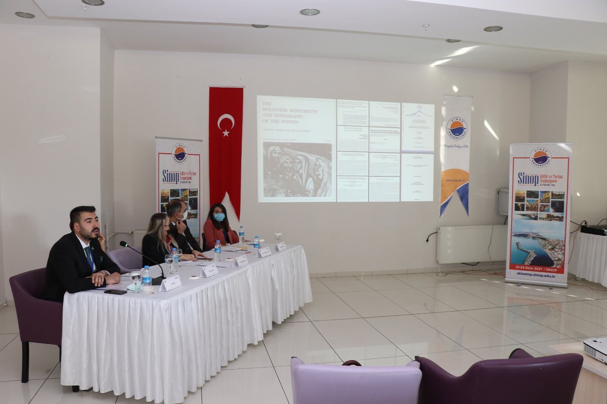 balatlar's tweet photo. Sinop Kültür ve Turizm Sempozyumunda Dünü ve Bugünüyle Balatlar Kilisesi Kazıları konulu konuşmasıyla ekip üyemiz Uzman Sanat Tarihçi  Ozan HETTO kazımızın dününü ve bugününü anlattı. https://t.co/qJq3Mz3ioU