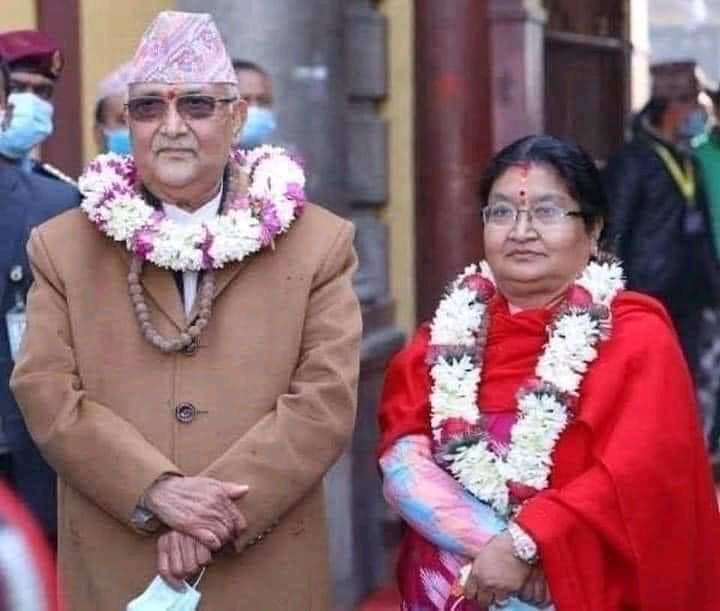 नेकपा एमाले श्रदेय अध्यक्ष राजनेता आदरणीय पिता केपि ओलि र माता राधिका शाक्य कोरोना पोजेटिभ भएकोमा शिघ्र स्वास्थ लाभको कामना