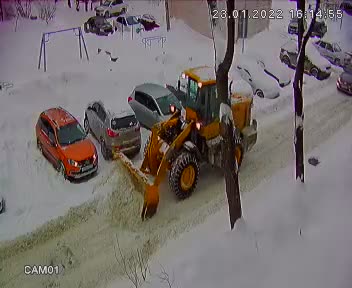 23.01.2022 г. по адресу: ул. Стара-Загора, д. 166 ведутся работы по расчистке внутридворового проезда механизированным способом.
<a href="/Rudakov_i_a/">Рудаков Игорь Александрович</a> <a href="/gkh_kir63/">Отдел по ЖКХ и благоустройству</a>