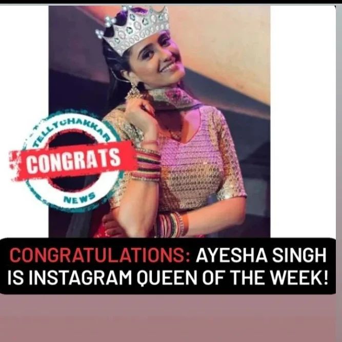 sairat_you's tweet photo. INSTAGRAM QUEEN OF THE WEEK
Congratulations🎉🎉🎉
#AyeshaSingh #ghkkpm
#ambikasingh #SaiJoshi https://t.co/GZYyav32r4