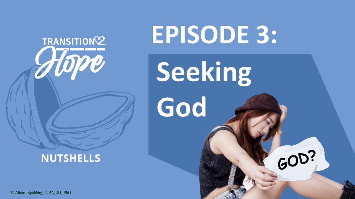 Transition2Hope's tweet photo. T2H Episode 03 Seeking God in a Nutshell is now on YouTube at https://t.co/Hz6dk4T92L
There is within the human heart a yearning for something greater than oneself.  If feelings don't lead to an enduring connection to God, what does?
YouTube Channel: https://t.co/U1d9EodhxU https://t.co/XhecDrxucp
