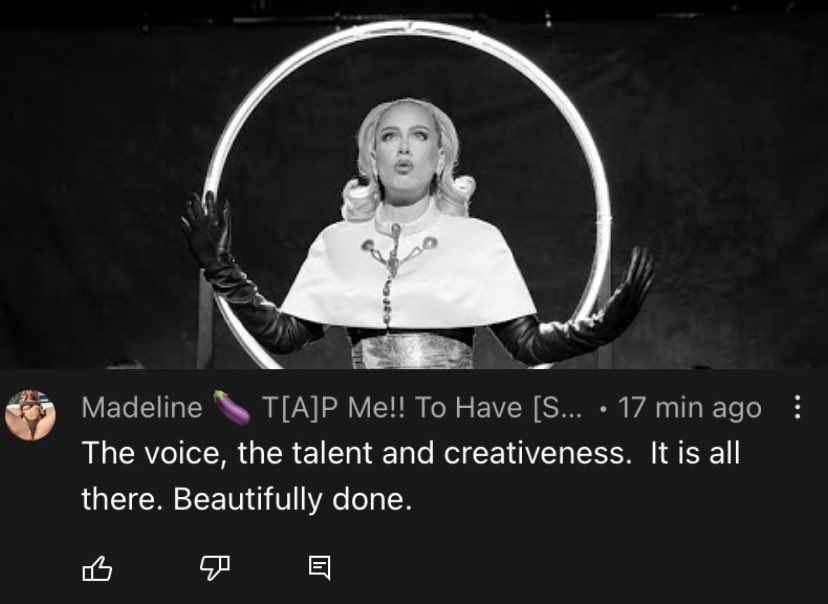 adelecomments's tweet image. I hope she was talking about the #OhMyGod music video and not something else