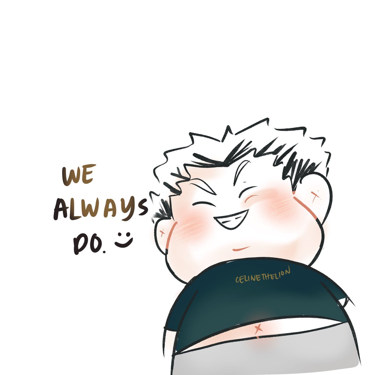 Losing battles, but not losing the war 😉 #bokuaka #Haikyuu 