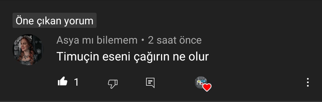 Lan yorumumu beğendi timuçin esen armağan çağlayan allahım amin