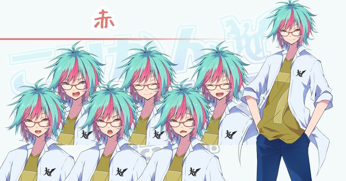 赤メッシュのtwitterイラスト検索結果 古い順