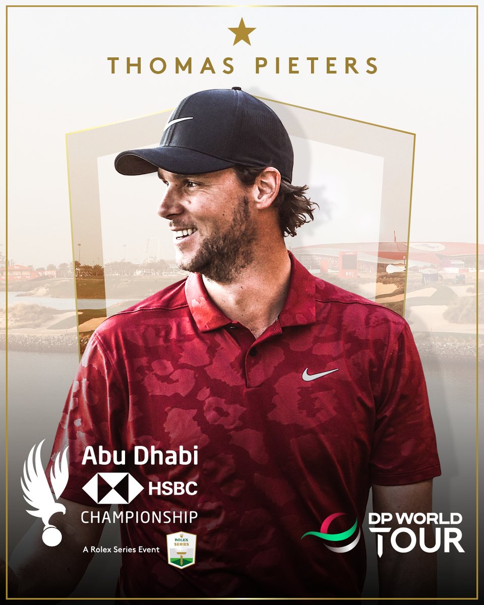 .@Thomas_Pieters wins the Abu Dhabi HSBC Championship 🏆 #ADGolfChamps | #RolexSeries