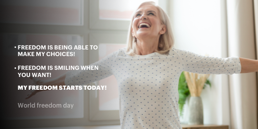 DINP_UK's tweet image. "All human beings are born free and equal in dignity and rights."
Smiling is everyone's right!
.
.
.
.
.
# WORLDFREEDOMDAY #SMILEISARIGHT #FreedomToSmile