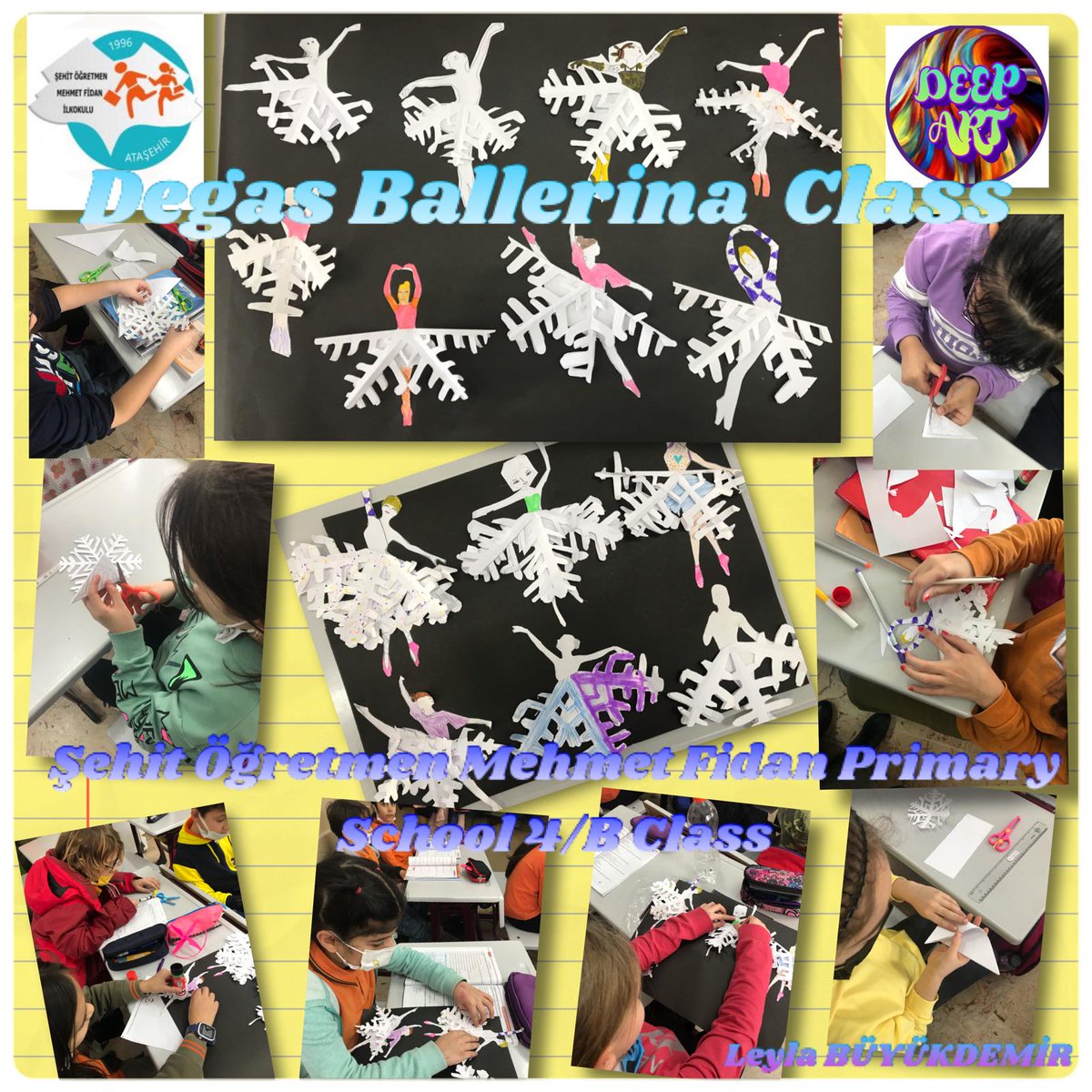Degas' Ballerina Class-Impressionism çalışmalarımız/ Leyla Büyükdemir
<a href="/eTwinning_ist/">eTwinning İstanbul</a> <a href="/tretwinning/">eTwinning Türkiye</a> <a href="/eTwinningDestek/">eTwinning Projects Dissemination</a>  
<a href="/IzmirEtwinning/">eTwinning İzmir</a>