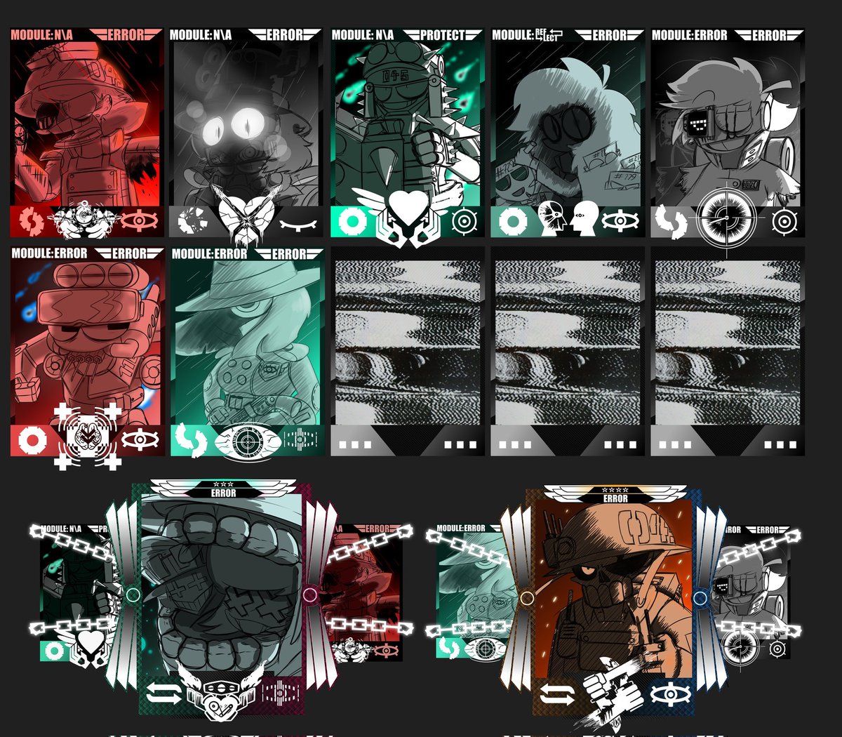Drawing my modules, yeaaah.... 
I'm draw another but not publish him
and I decided that they would be encrypted, and they should be decrypted if it was interesting