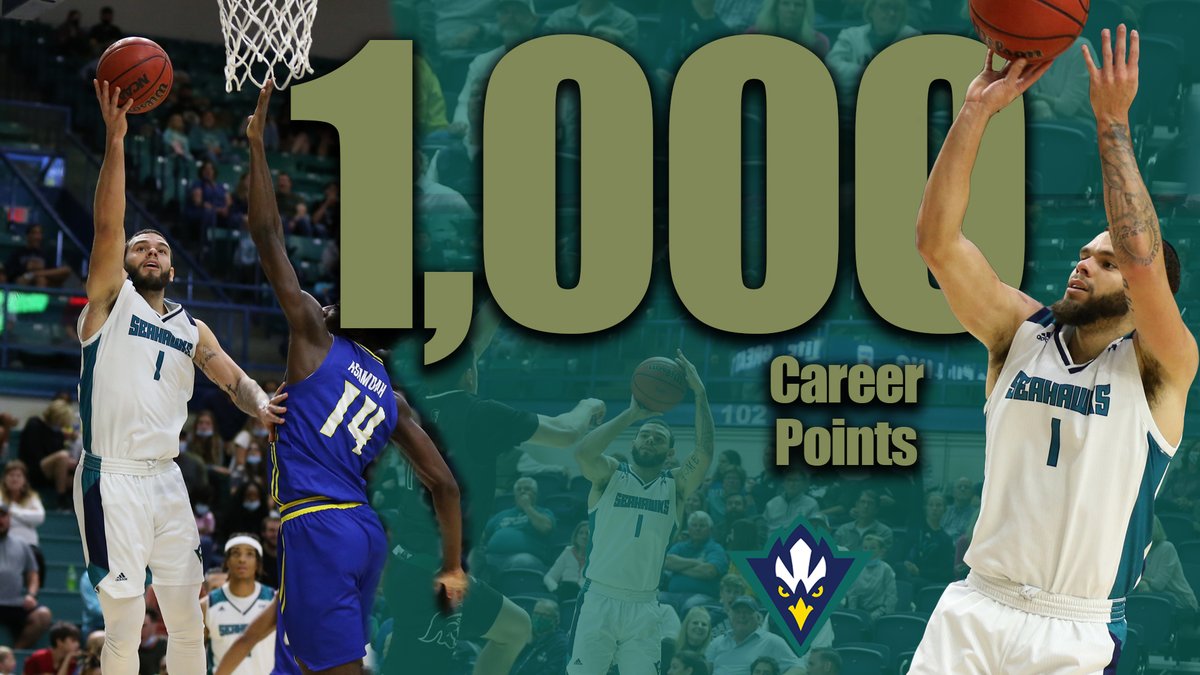 Congratulations <a href="/JayFornes_/">Jaylen Fornes</a> on joining the 1000-point club. We're so glad you reached this milestone with <a href="/uncwmenshoops/">UNCW Basketball</a>.  

#HawkYeah #WinTheDay #UNCW
