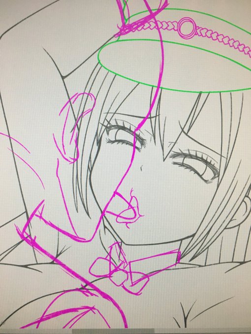 チュ❤️ チュ❤️ れろれろ❤️

なかなかお下品な口じゃないかしら 