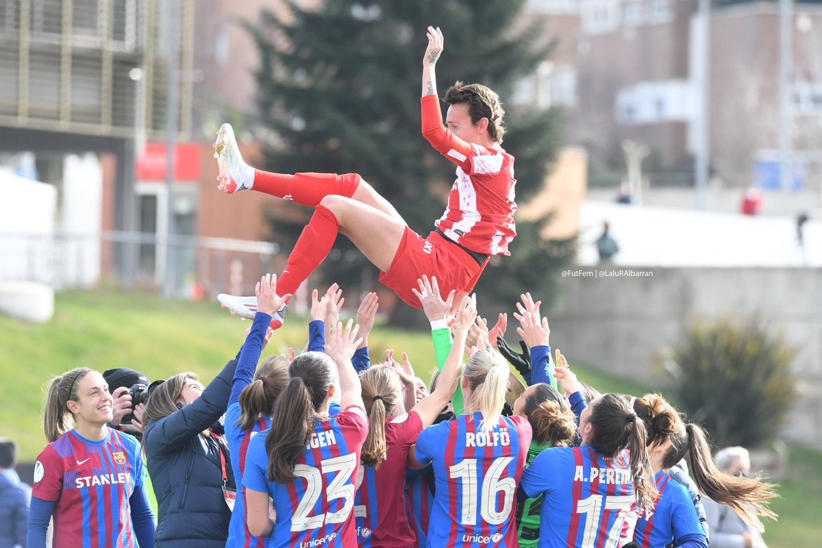 L’esport també és això❤️
<a href="/FCBfemeni/">FC Barcelona Femení</a>