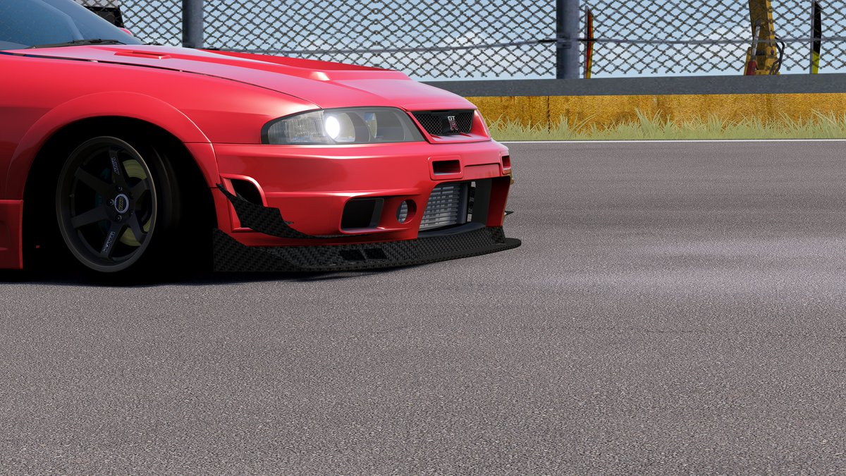 R33_project's tweet photo. 新しく作ってみたリップ&カナード
まだ試作段階ですが...
ダクトの穴が小さい+カーボン目が粗いw
ちょっぴりオートセレクトのカナードに似てる?
#Assettocorsa
#TeamProjectR33
#BCNR33
#Modeling https://t.co/Q9d28cgnse