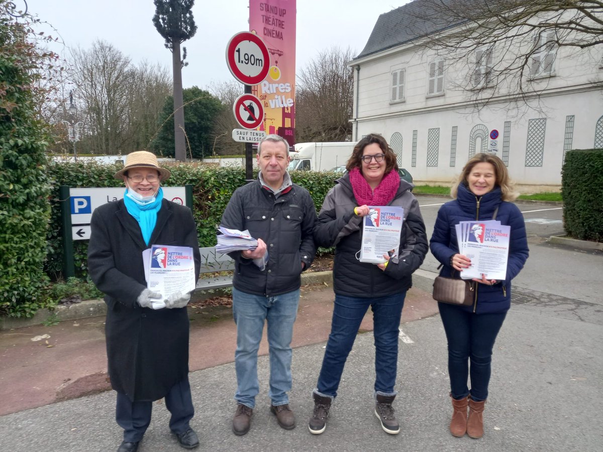 A #boissysaintleger on se mobilise pour faire gagner <a href="/vpecresse/">Valérie Pécresse</a> et son projet de rupture pour la France et les Français ! #avecvalerie #Pecresse2022 #presidentielles2022