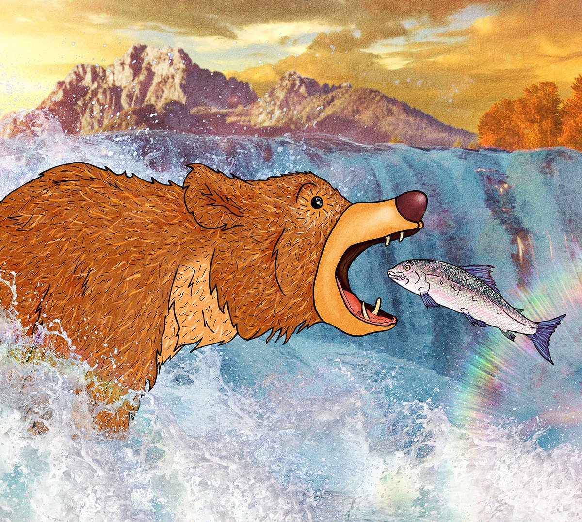 PesciBear's tweet photo. 🛒 You can order your copy of the Pescatarian Bear 🐻🐟 here: 

https://t.co/Qwa6bNrAre https://t.co/zsVVqSBbeR