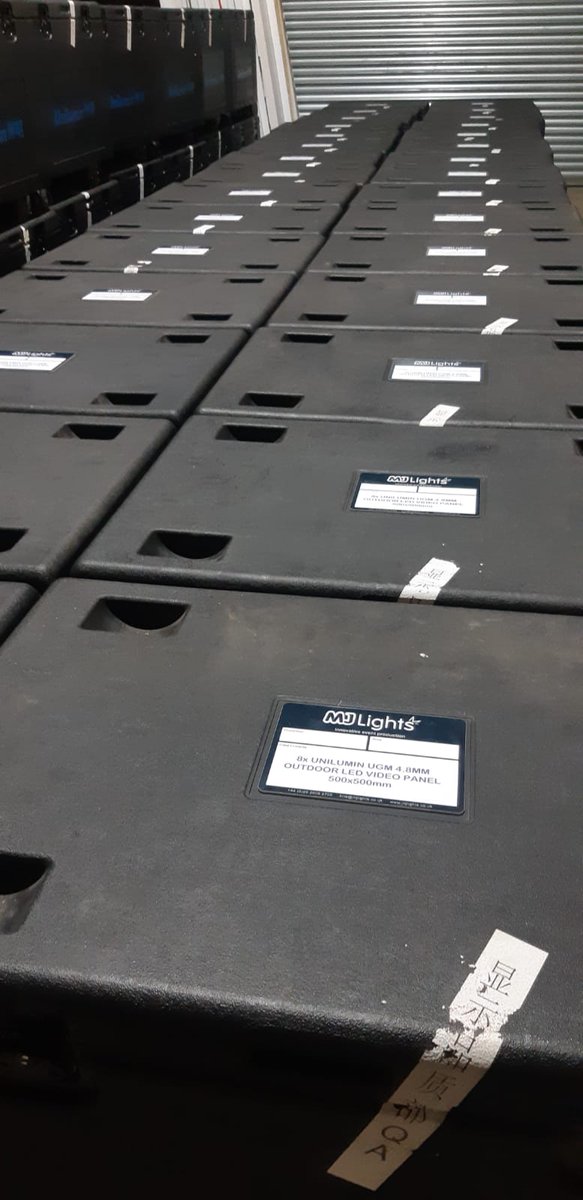MJLightsTweet's tweet photo. Video prep weekend!
Have a LED video rental requirement? We stock 2.6mm and 3.9mm indoor, 4.8mm outdoor https://t.co/u1UzxIj00W