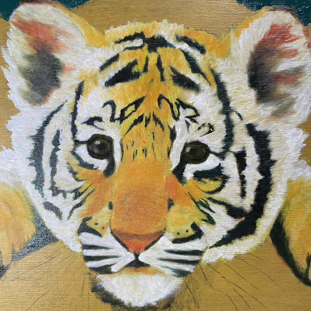 寅年記念の作品制作中です✌︎