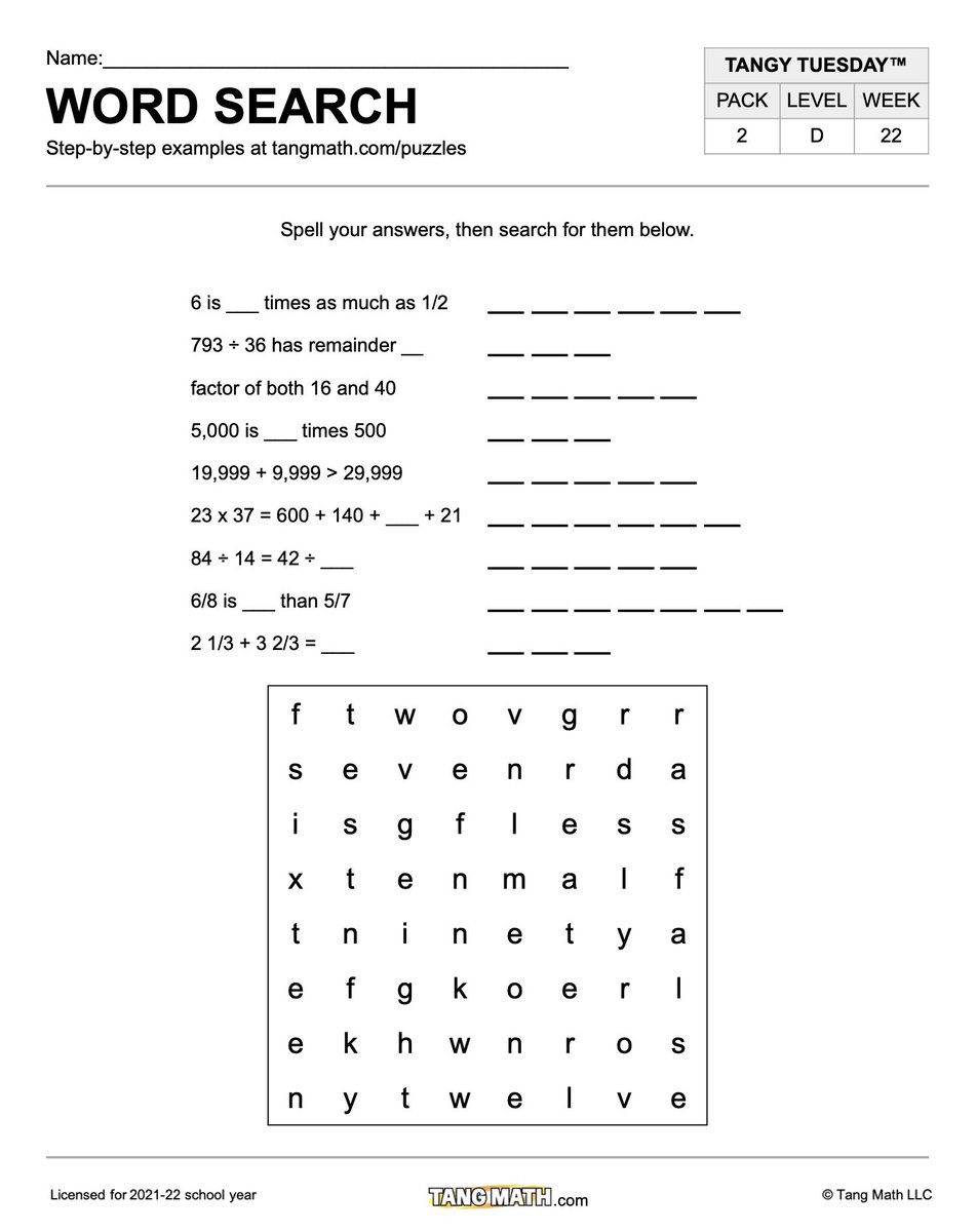 Key component of great math program? Word problems and problems with words! If you believe math is about context – applying strategies/skills – then we need kids to verbalize their thinking. Verbal? Means WORDS. Spoken &amp; WRITTEN. Quality of Tammy's problems below? Thru the roof!