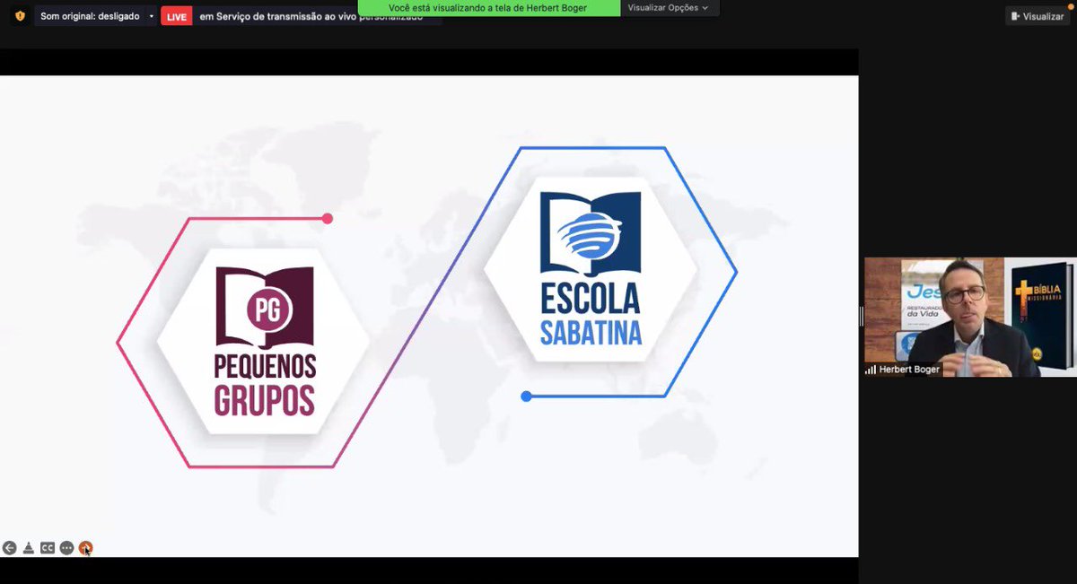 Treinamento da Escola Sabatina da MisAL. 

Com a participação do nosso Líder de Ministério Pessoal para toda DSA.
“A influência q emana da Escola Sabatina deve melhorar e crescer nossa Igreja”. By <a href="/BogerJr/">Herbert Boger Jr</a>