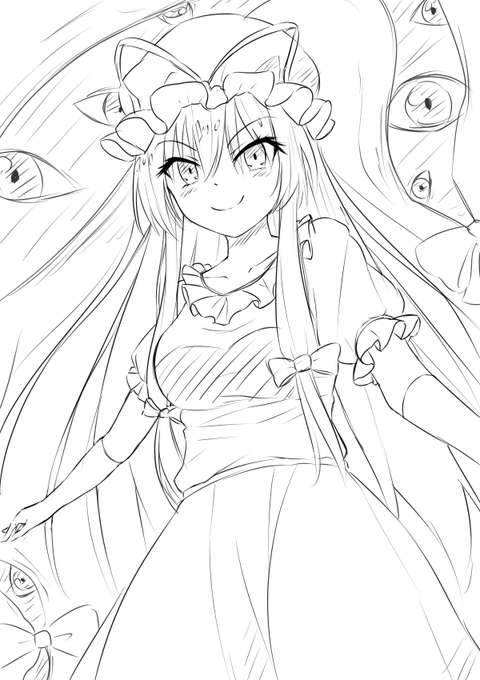 落描き紫様 