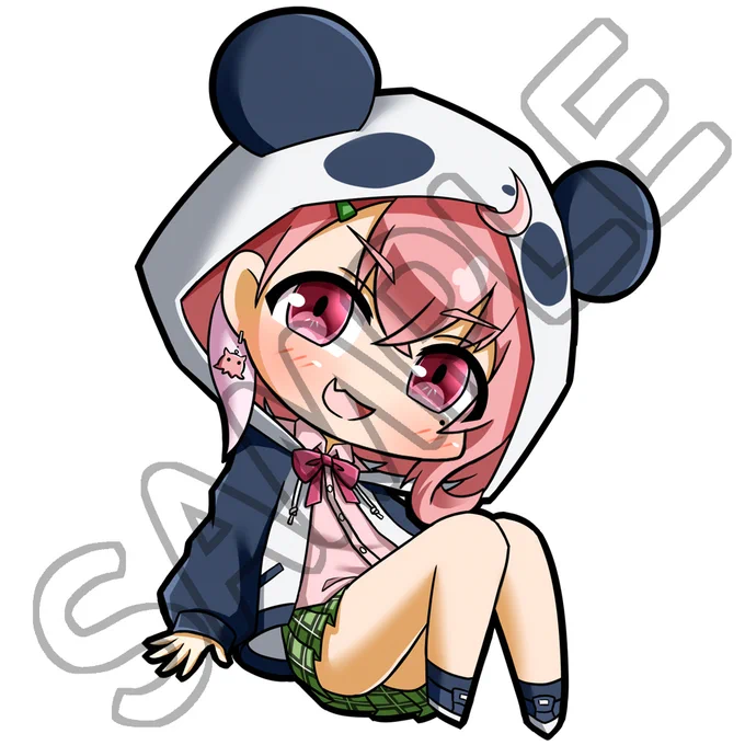 今回、の様()からのご依頼で、笹木咲さんのデフォルメイラストを制作させていただきました。ご依頼ありがとうございました! 