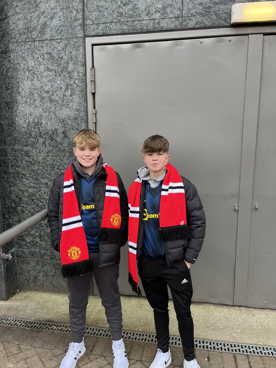 Brilliant day yesterday with the boys at old Trafford.. Nothing better than winning the game with the last kick of the ball..⚽️