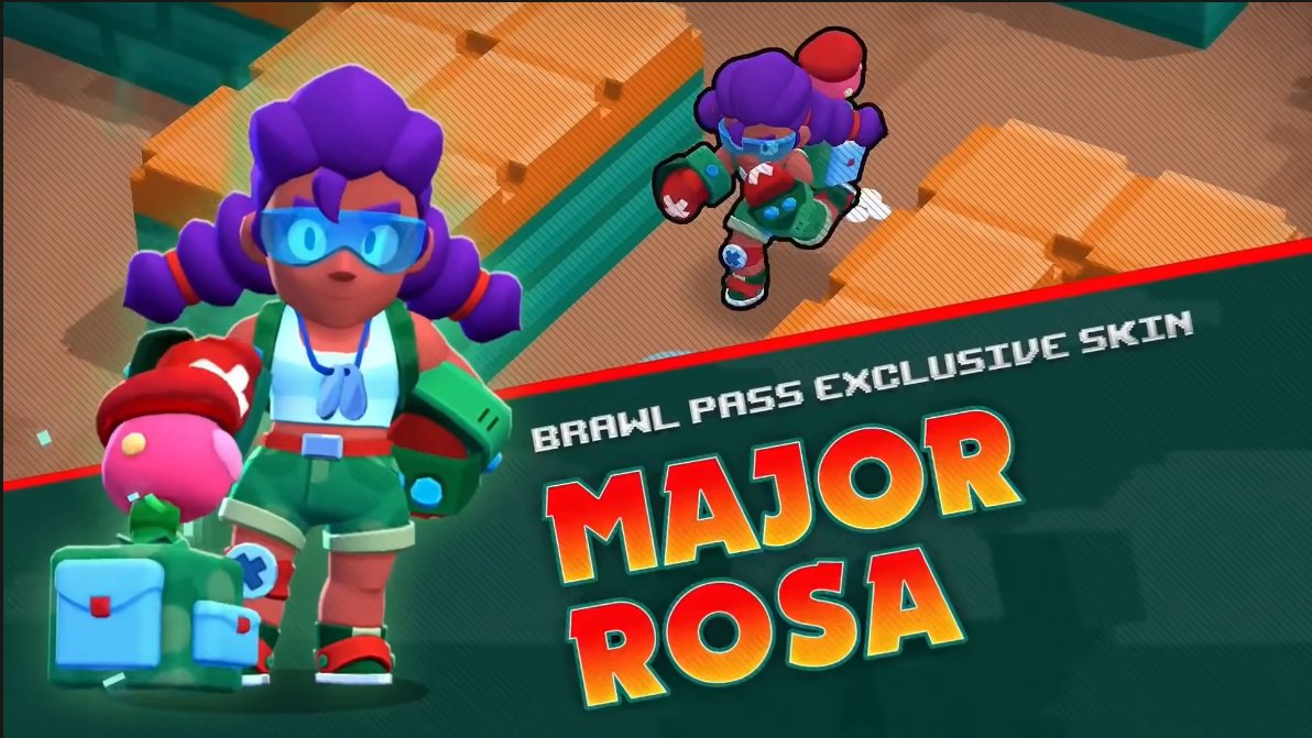 The Major Rosa skin looks clean. 👀