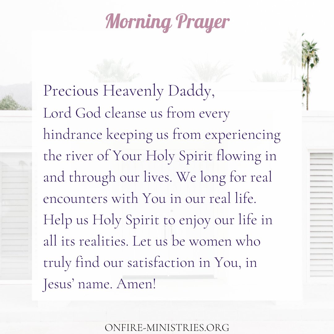 PatDomangueOFM's tweet photo. #MorningPrayer #DailyPrayer #Jesus #TrueSatisfaction https://t.co/kgxoDwhIEv