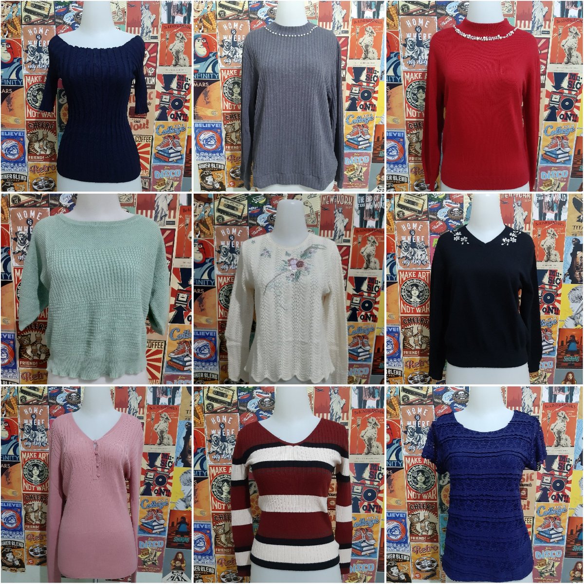 bxttercookie's tweet photo. 🌌New Stock🌌
Knitwear start from 35k - 50k

Boleh dums mampir &amp; fhallawww ig @/hellostore.smd 🌸 https://t.co/nZq0Zq7laH