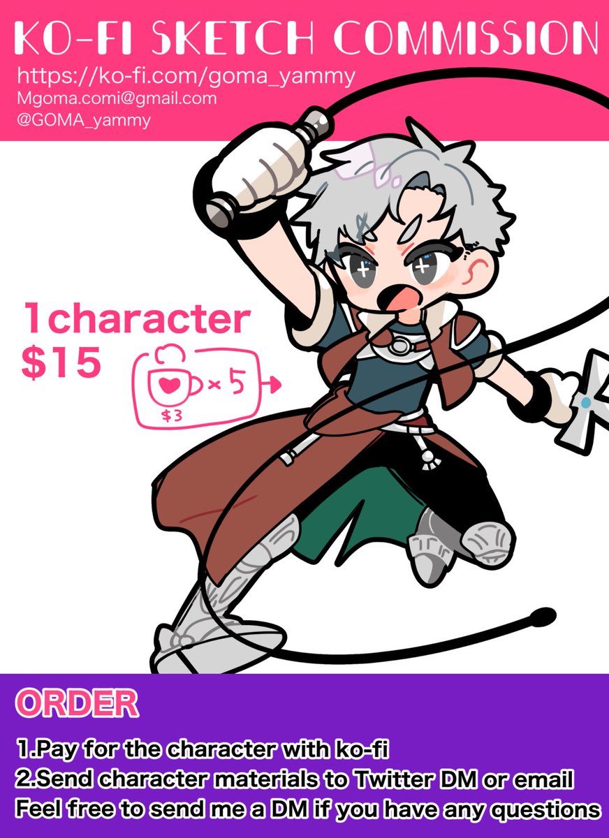 GOMA✨commission open✨ tweet media