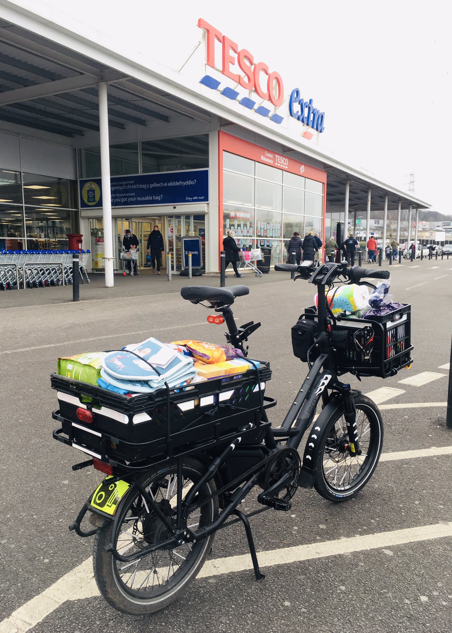 Tesco electric on sale bike