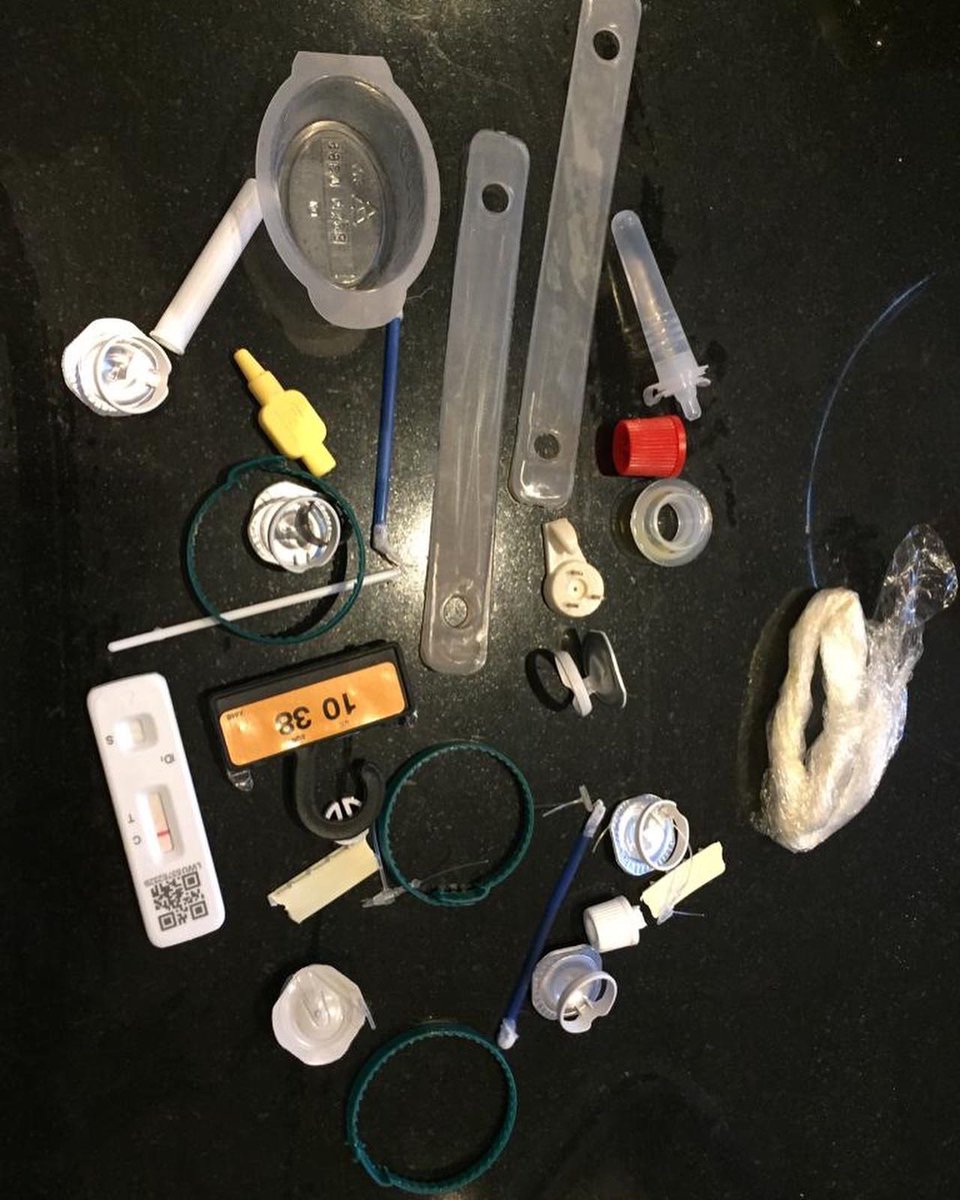 These small bits of plastic pollute land &amp; sea. ingested by animals &amp; fish. Kept in a bigger plastic pot,when it’s full, I screw on the lid, recycle it all,with hope they will be melted down &amp;used again
#savetheplanet #plasticfree #ClimateAction #climatechange #singleuseplastic