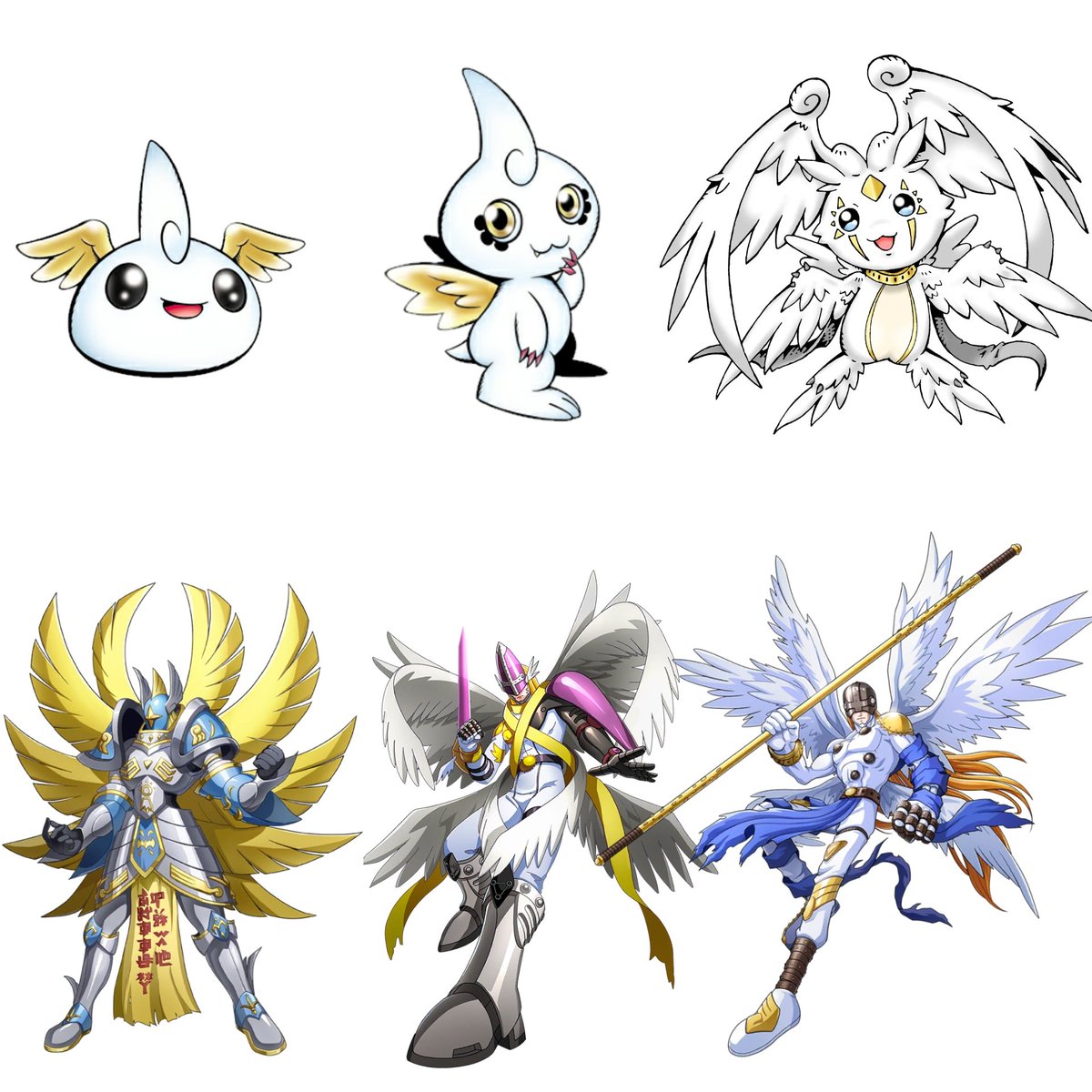 Angewomon - Anjos Digimon 