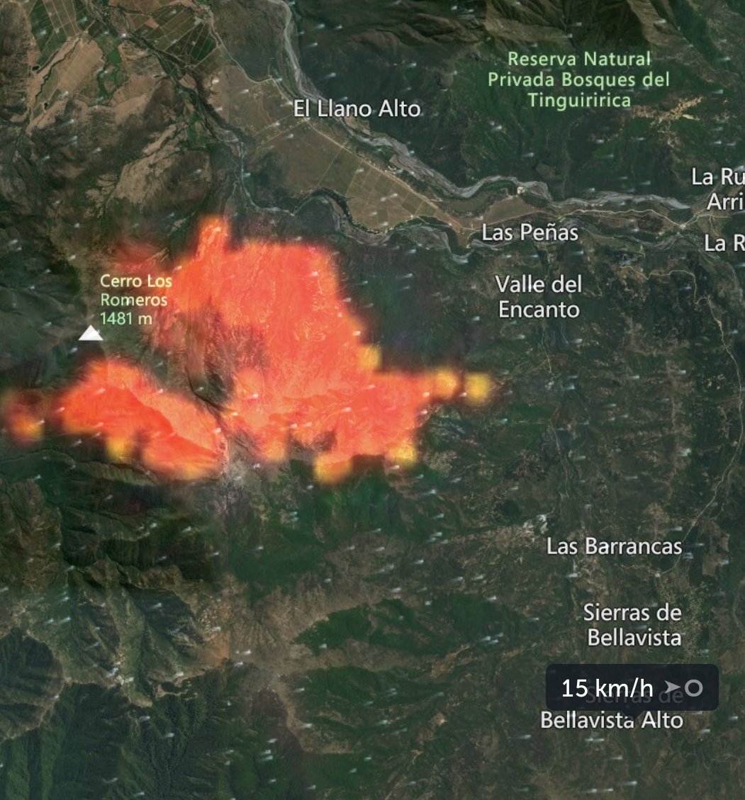 ALERTADESISMO's tweet photo. Gigantesco incendio forestal amenaza a  poblados : Las Peñas, Sierras de bellavista, Valle del Encanto. VI región de Chile. https://t.co/5HRScVjm1w