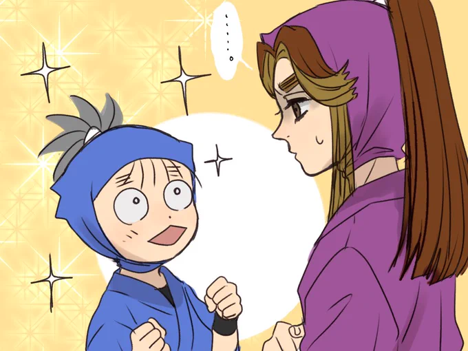 普段話を聞いてもらえなさすぎて、いざ期待されると何も話せなくなってしまう滝夜叉丸パイセンはすごく人間くさいなぁと思います。 #nin_draw 