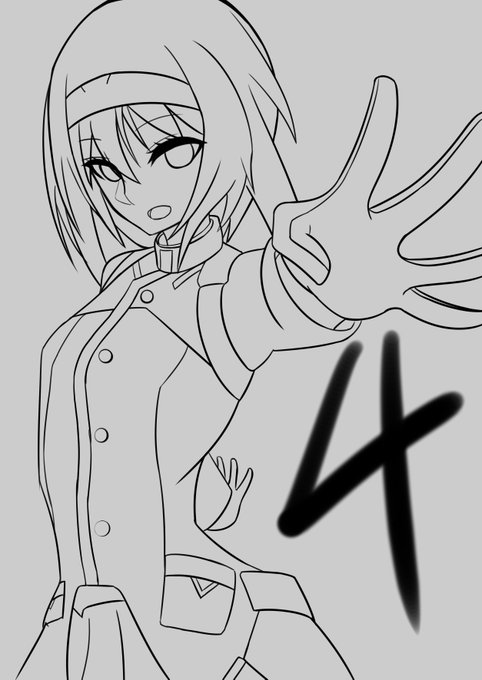 結局むなしく一人で線画やってた 