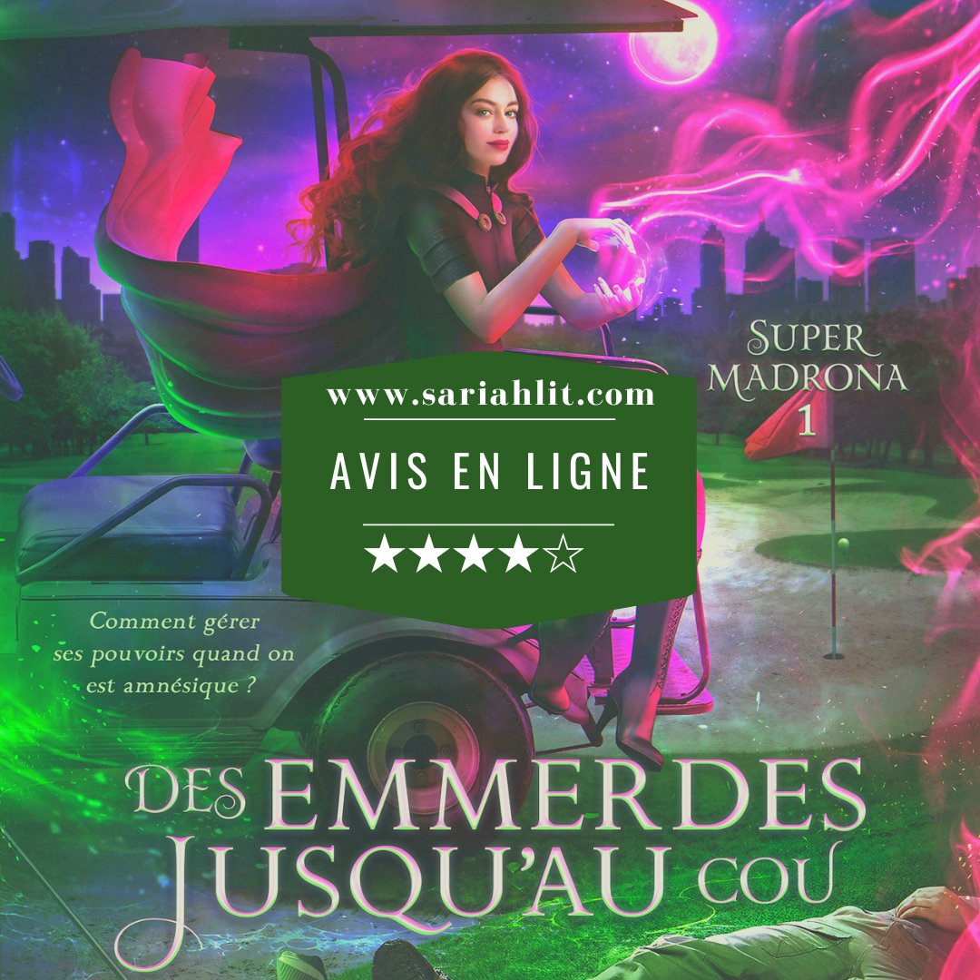 "Super Madrona 1 - Des emmerdes jusqu'au cou" d'Helen Harper #bitlit <a href="/Coll_Infinity/">Collection Infinity</a>  sariahlit.com/2022/01/super-…