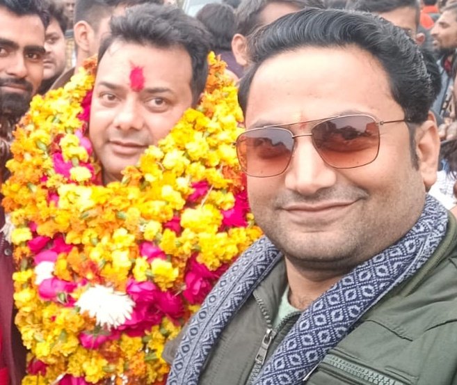 AnujBendo's tweet photo. आज भारतीय जनता पार्टी के अधिकृत प्रत्याशी आदरणीय बड़े भाई श्री बृजभूषण राजपूत जी (गुड्डू भैया) का नगर पनवाड़ी में प्रथम आगमन पर जगह जगह भव्य स्वागत किया गया... https://t.co/bGv6iLjrNI