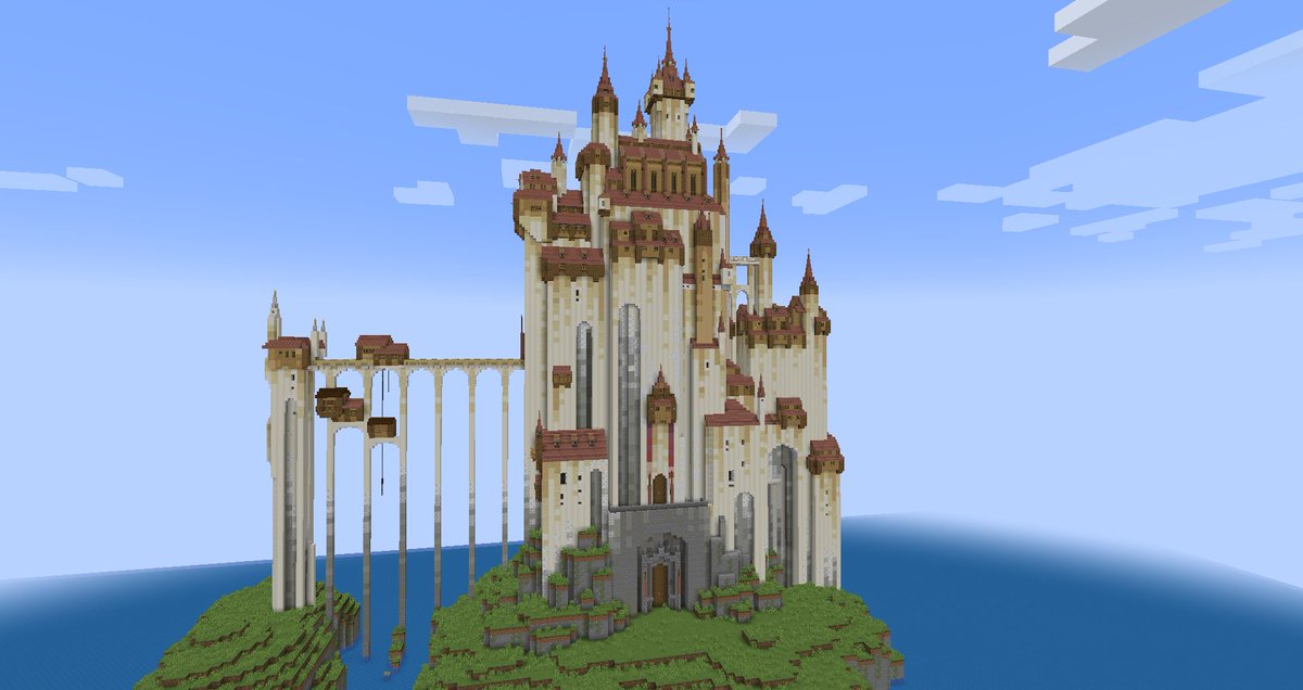 Built a castle with <a href="/Friedoliebend/">fred</a> 
#minecraft #minecraft建築コミュ
