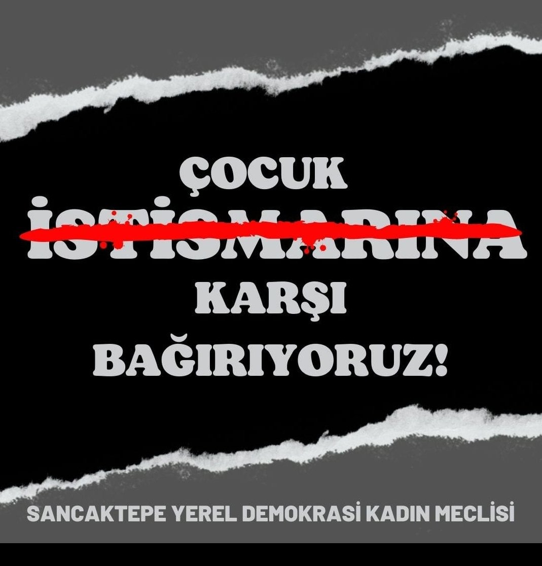 Bugün saat 21 de eylemdeydiz sende destek ol
#istismardavasikapatilamaz
#bagıriyoruz
#KadinaSiddeteHayir #KadınCinayetleriPolitiktir