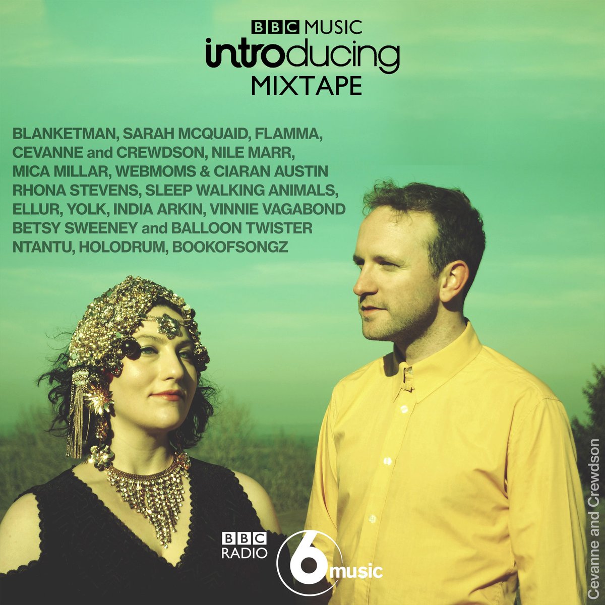 My next @BBCIntroducing Mixtape drops Monday morning. Subscribe at bbc.co.uk/sounds/series/… or via any podcast app. 
From 0430-0500
@ellurrrrr
<a href="/BandYolk/">YOLK Official</a>
@ArkinIndia
@VincentJNewman
<a href="/BetsyASweeney/">Betsy Sweeney</a>
<a href="/NtantuNow/">NTANTU</a>
<a href="/_holodrum_/">HOLODRUM</a>
<a href="/bookofsongz1/">bookofsongz</a>
See: bbc.co.uk/blogs/introduc… for tracklist.