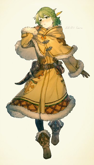 「boots yellow coat」 illustration images(Latest)