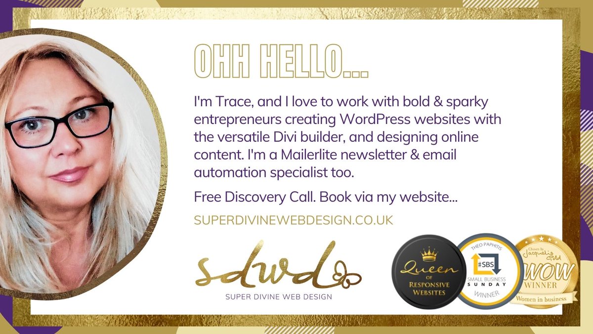 Good morning! A little intro post. Set up my business in April 2010 as a Virtual Assistant. WordPress support became my niche & I rebranded in 2018 to focus on website design & e-marketing projects. What's your #BusinessStory? #MondayChat #UKSmallBusinesses