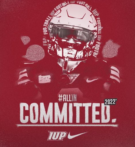 DaVontayBrownf3's tweet photo. 104% COMMITTED 🦅♥️ Thank you to all the coaches that believed in me !! Wish my pops was here to see this 🙏🏽 #AGTG #ALLIN @IUPCrimsonHawk @IUPfootball @DeclanPeer @Coach_MSnyder @Paul_Tortorella Thank you @EFWarriors for everything ‼️ https://t.co/pnlz9IgOWd