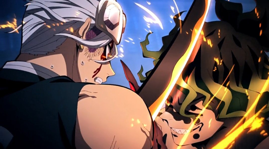Tendoszn's tweet photo. If you told me this Demon Slayer episode was a movie I would believe you 🤩 https://t.co/6zyBggEgFv